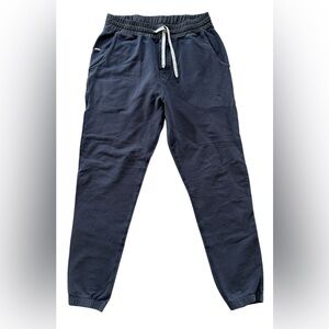 Vuori Performance Joggers Sweatpants Relaxed Fit Blue Size L 29” Inseam